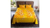 Hot Sale Rayon bedsheet Hand Painted 2026